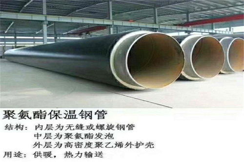 推荐大同国标保温钢管各种尺寸